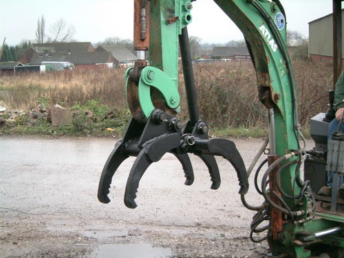 Mini digger grapple grab for - mini, 1