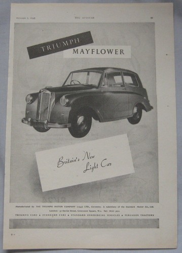1949 triumph mayflower - 1949,