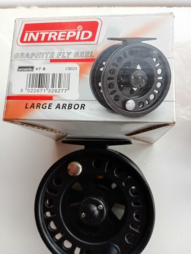 Intrepid fly reel large - fly, arber