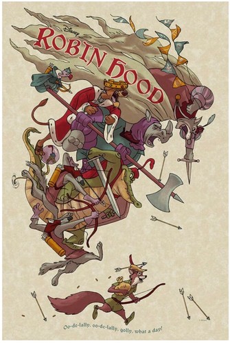 Mondo robin hood burton - mondo,