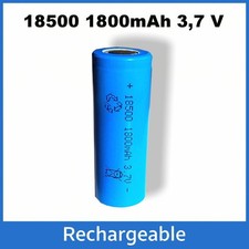 18500 3.7 V 1800 mAh Li-Ion