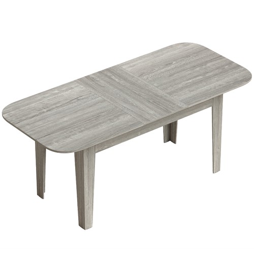 Grey wood effect extendable - effect,