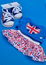 BUILD A BEAR UK Hart Skirt Set