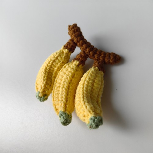 Crochet banana handmade - crochet, banana,