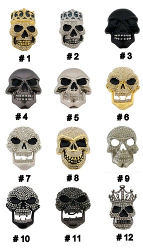 Skull belt buckle men - men, women