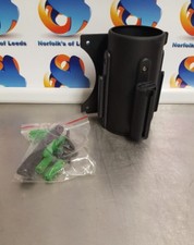 WALL MOUNTED SECURITY/SAFETY CROWD CONTROL BARRIER  PULL RIBBON BLACK 2mtr (M)