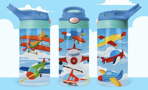 Airplane 12oz kids water - 12oz,