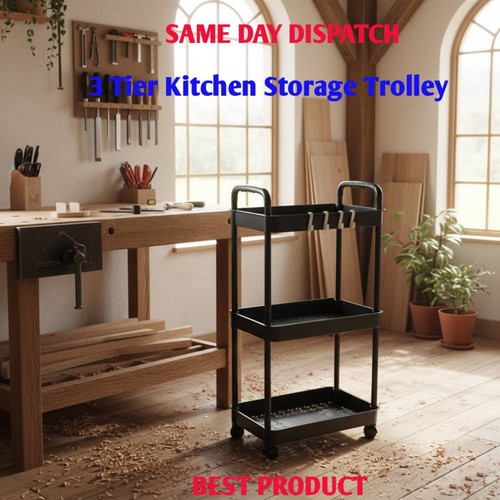 Tier kitchen storage trolley - tier,