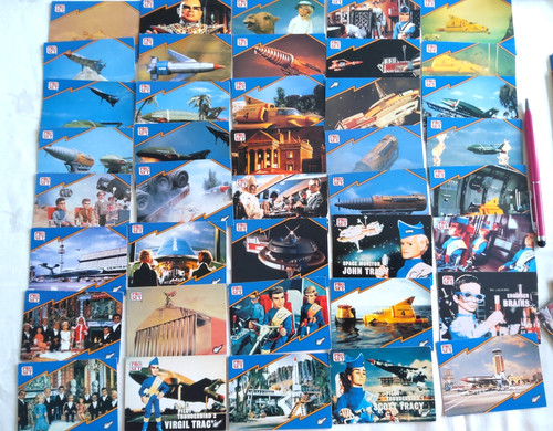 Pro set cards thunderbirds - set,