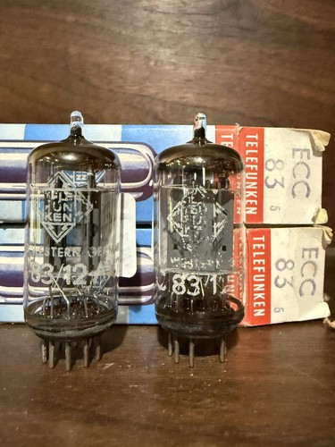 Telefunken ecc83 12ax7 - telefunken, smooth
