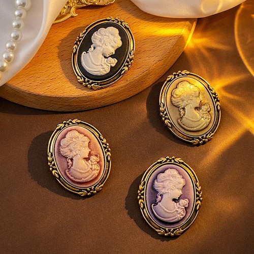 Vintage cameo elegant queen - elegant,