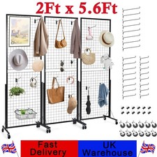 3pcs Movable Grid Wall Panels