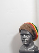 Beret Tam Hat Rasta Hippie Dreads Beanie Reggae Cap Dreadlocks Slouchy One Size