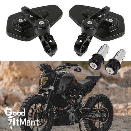 Pair motorcycle bar end - 7/8",
