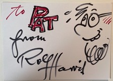 Rolf Harris Signed Autograph