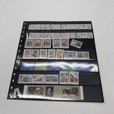 1997-1998 Selection of Russian Stamps On Front And Reverse of Display Sheet 