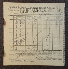 1892 Midland Railway Skipton