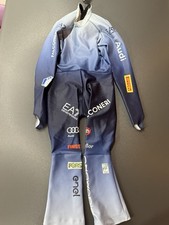 Official 🇮🇹 Ski racing Down Hill DH Suit Armani🇮🇹 EA7 Italia Ski Team Size L