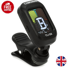 BOSS TU-02 Chromatic Clip-On Tuner for Guitar, Bass and Ukulele | Reliable and,