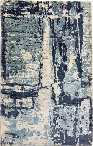 Modern hand woven rug - woven,