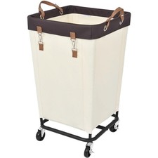 StorageWorks Laundry Basket with Wheels, 160L