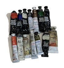 Vintage Watercolour Paint Tube Job lot Rowney Reeves Liquitex Winsor & Newton