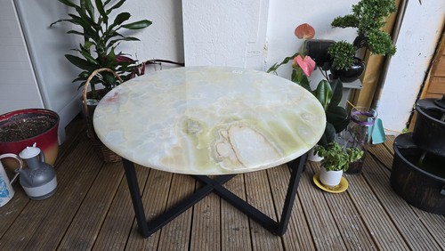 Jade green onyx - green, coffee