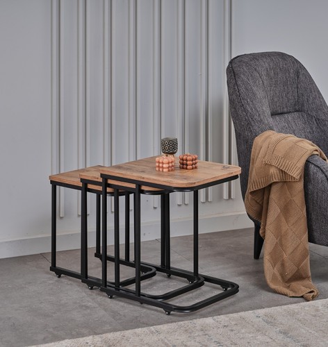 Rolling nesting tables set - rolling,