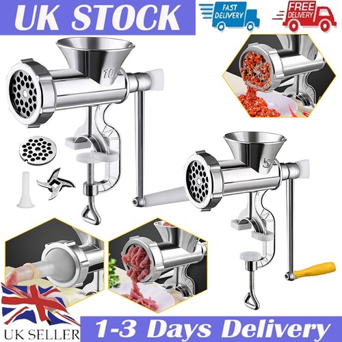 Manual meat grinder stainless - meat,