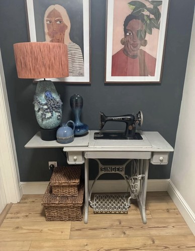 Upcycled singer sewing machine - upcycled,