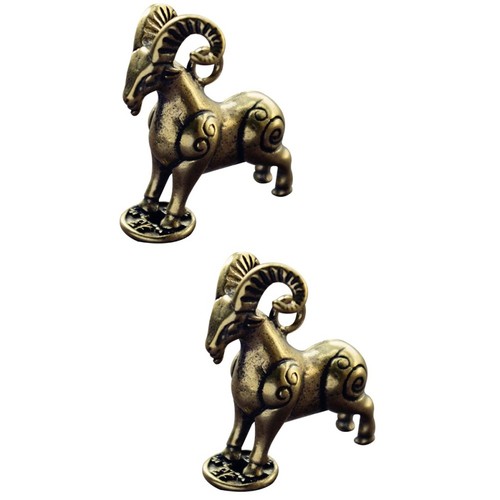 Pieces goat statue ornament - pieces,