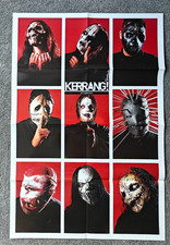 Slipknot - Kerrang Poster 2005 - Joey Jordison, Corey Taylor - Rare/Vintage