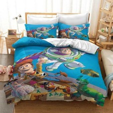 Kids Bed Set Toy Story Quilt Donna Duvet Cover Single Double Queen Size