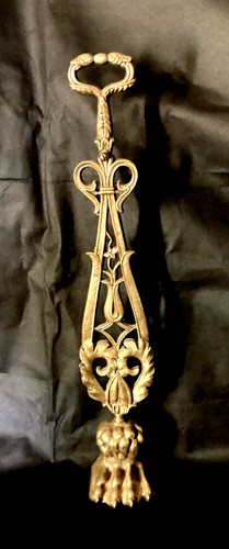 Antique brass door - antique, tall