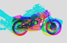A4 Photo Ducati 350 Desmo 1974
