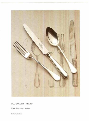 Flatware finest silver - finest, plated