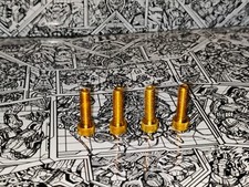 4x Motorcycle Bike Screw Colourful Universal 6MM Nuts Bolts For Pit Bike Moto