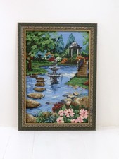 Vintage tapestry completed - tapestry,