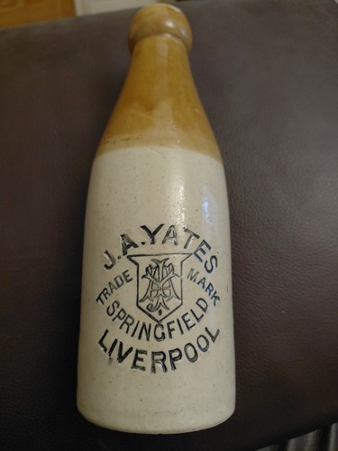 Liverpool ginger beer bottle - ginger,