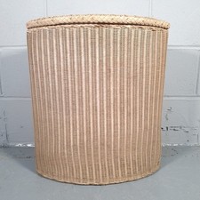 Genuine Lloyd Loom 'Lusty' Corner Linen Laundry Basket