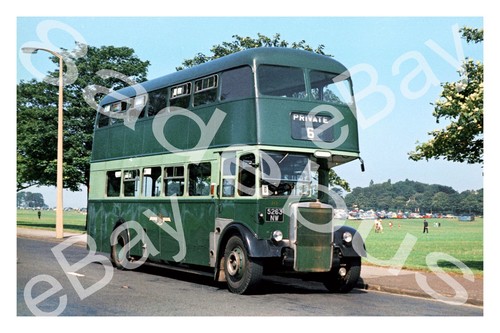 Bus photograph leeds 5263 - photograph, c.t.