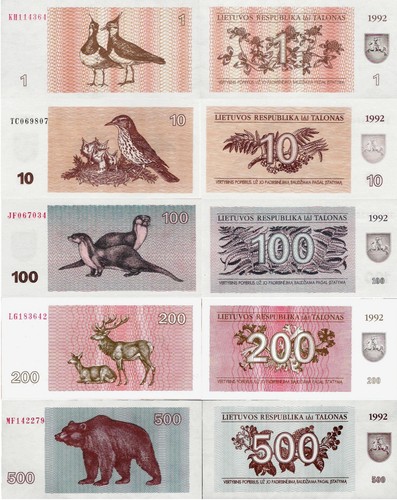 Lithuania 1992 set pcs - 1992,