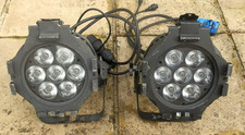 2 x Chauvet Pro COLORado 1 Quad Zoom Wash LED Lights Spares or Repair.