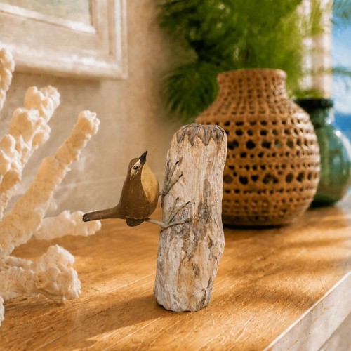 Hand carved and painted - hand,