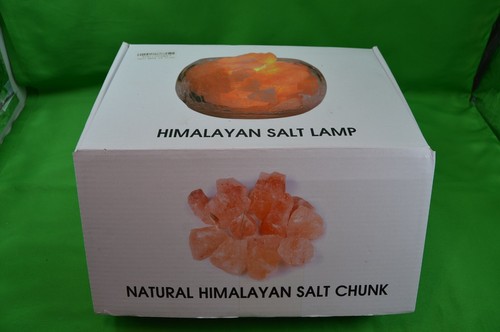 Himalayan salt lamp - salt,