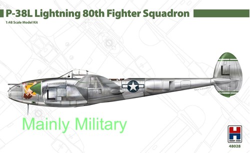 Hobby 2000 lockheed p - hobby, 1/48