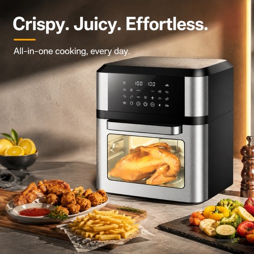12l 1750w air fryer oven - 12l,