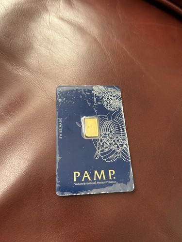 Suisse pamp gold bar 24k - 1g,