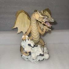 Tudor Mint Land of the Dragons K105 Large Snow Dragon Fantasy Figurine
