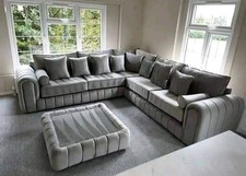 BRAND NEW Luxury Grey Plush